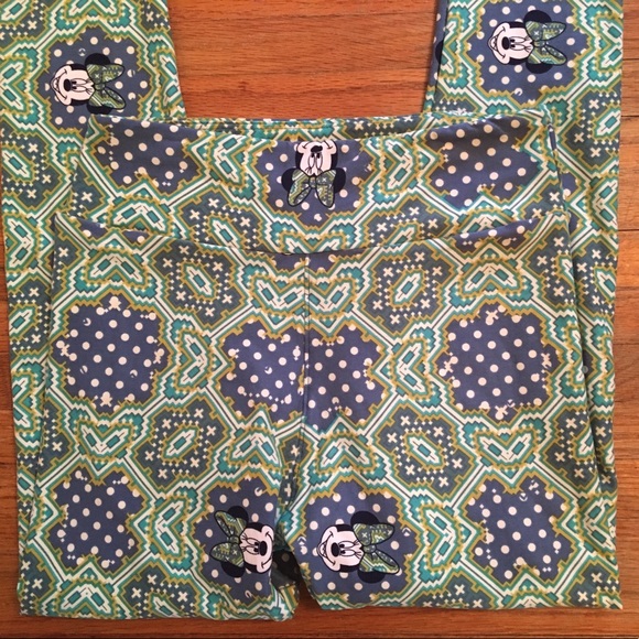 LuLaRoe UNICORN Minnie Mouse Leggings -One Size 🦄 - Picture 6 of 8